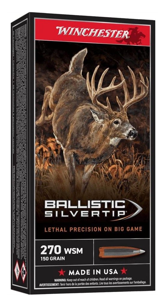 Winchester Ammunition Ammo SBST2705A Ballistic Silvertip 270WSM 150gr Rapid view 3