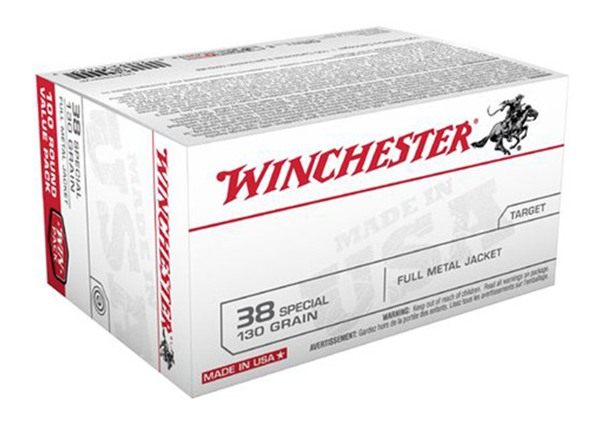 Winchester Ammunition Ammo USA38SPVP Value Pack 38 Special 130gr Full Metal view 5