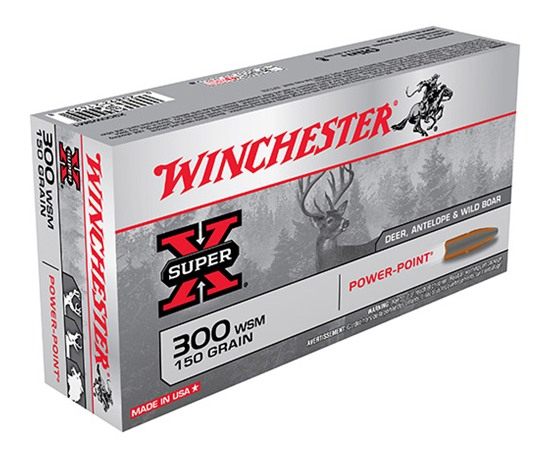 Winchester Ammunition Super-X Power Point Rifle .300 WSM 150 gr. PSP 3270 f view 2