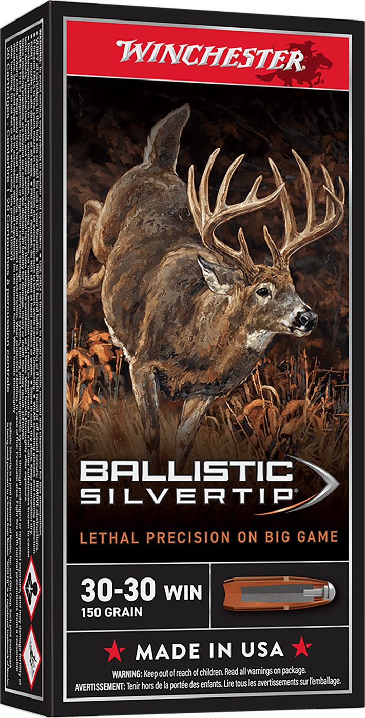 Winchester Ammunition Ammo SBST3030 Ballistic Silvertip 30 150gr Rapid Cont