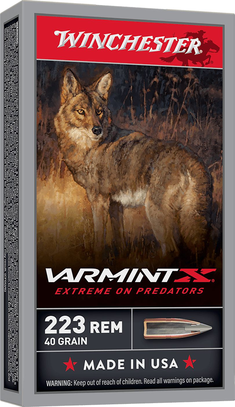 Winchester Ammunition Ammo X223P1 Varmint X 223 Rem 40gr Polymer Tip Rapid