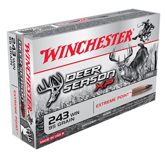 Winchester Ammunition Ammo X243DS Deer Season XP 243 95gr Extreme Point 20 view 2