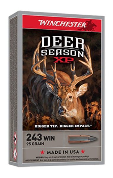 Winchester Ammunition Ammo X243DS Deer Season XP 243 95gr Extreme Point 20 view 3