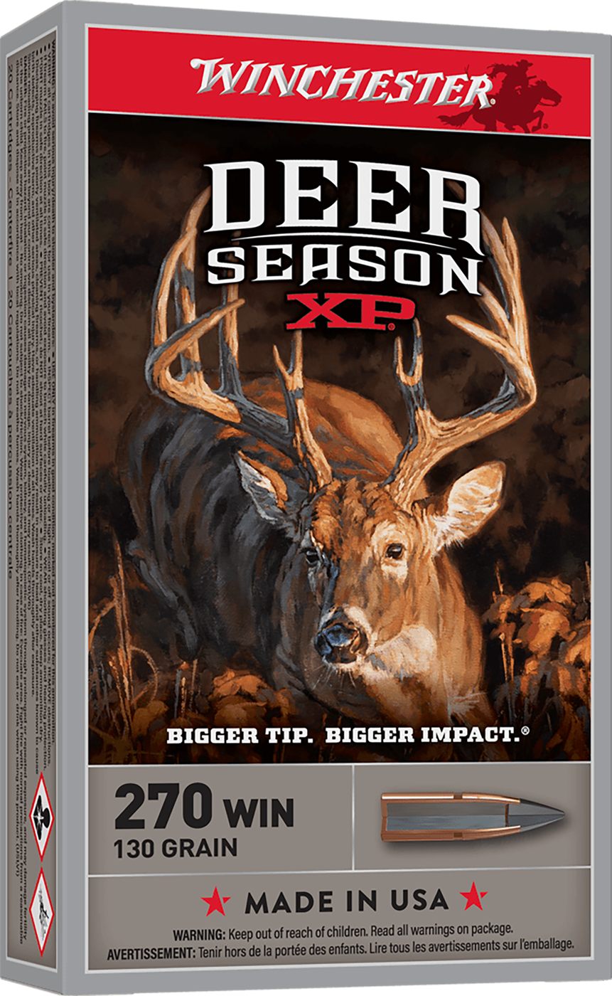 Winchester Ammunition Ammo X270DS Deer Season XP 270 130gr Extreme Point 20