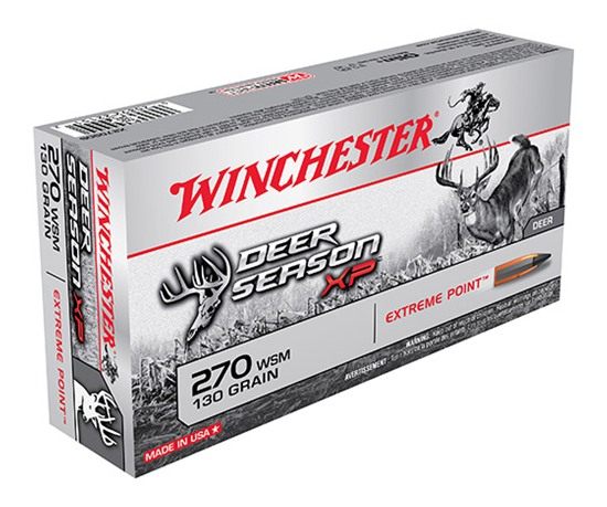 Winchester Ammunition Ammo X270SDS Deer Season XP 270WSM 130gr Extreme Poin view 2