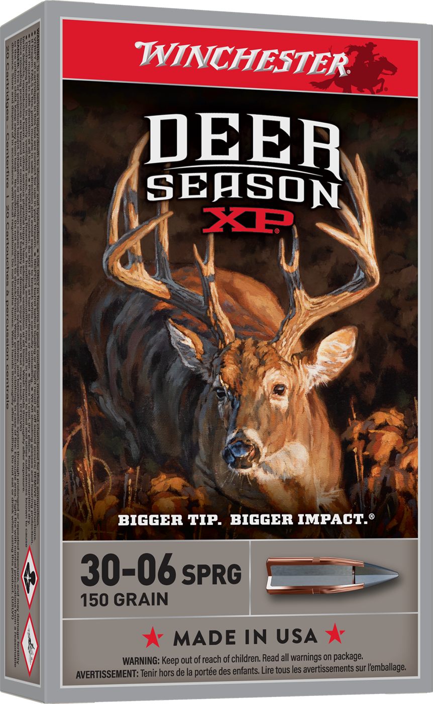 Winchester Ammunition Ammo X3006DS Deer Season XP 30-06 Springfield 150gr E