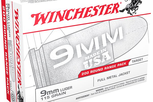 Winchester Ammunition Ammo USA9W 9mmLuger 115gr Full Metal Jacket 200 Per B view 5