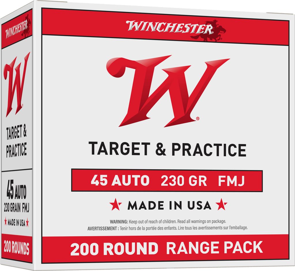 Winchester Ammunition Ammo USA45W Range Pack 45ACP 230gr Full Metal Jacket view 3