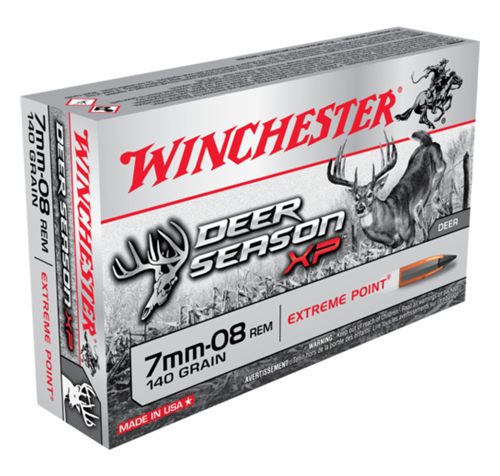 Winchester Ammunition Ammo X708DS Deer Season XP 7mm-08 Rem 140gr Extreme P view 2