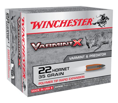 Winchester Ammunition Ammo X22P Varmint X 22 Hornet 35gr Polymer Tip Rapid view 2