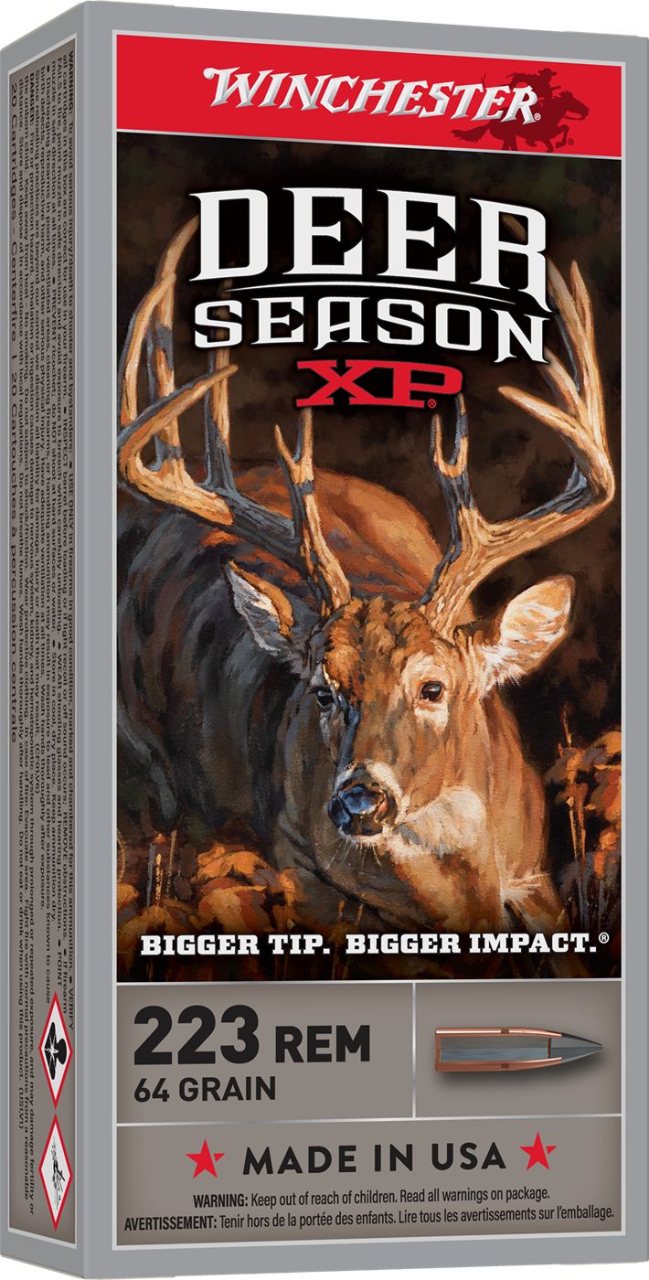 Winchester Ammunition Ammo X223DS Deer Season XP 223 Rem 64gr Extreme Point