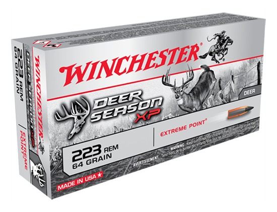 Winchester Ammunition Ammo X223DS Deer Season XP 223 Rem 64gr Extreme Point view 2
