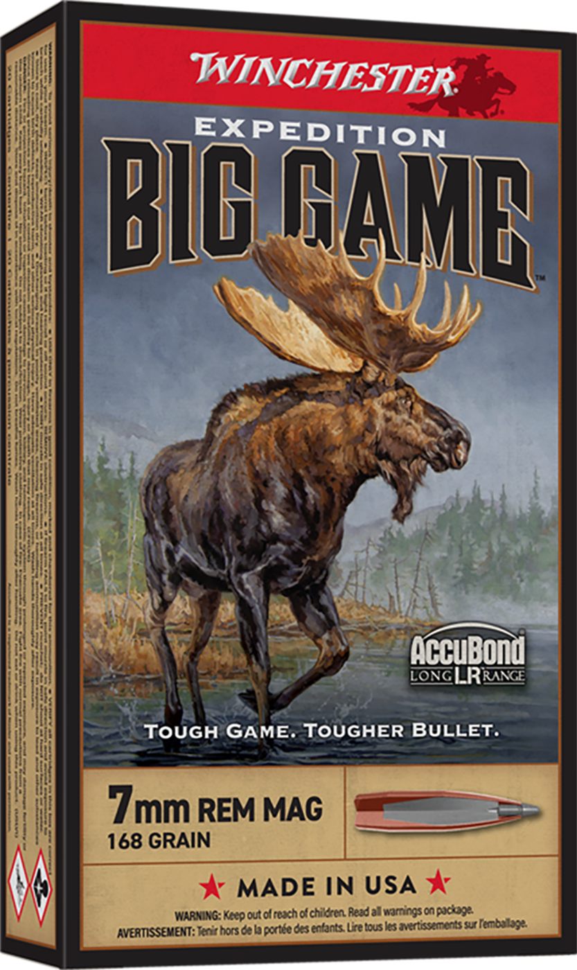 Winchester Ammunition Ammo S7LR Expedition Big Game Long Range 7mmRemMag 16