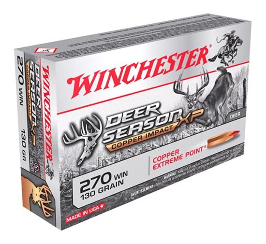 Winchester Ammunition Ammo X270CLF Copper Impact 270 130gr Extreme Point Le view 2
