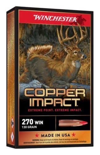 Winchester Ammunition Ammo X270CLF Copper Impact 270 130gr Extreme Point Le view 3