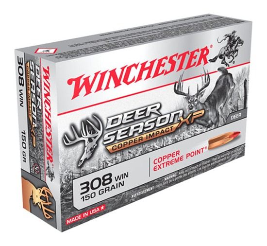 Winchester Ammunition Ammo X308CLF Copper Impact 308 150gr Extreme Point Le view 2