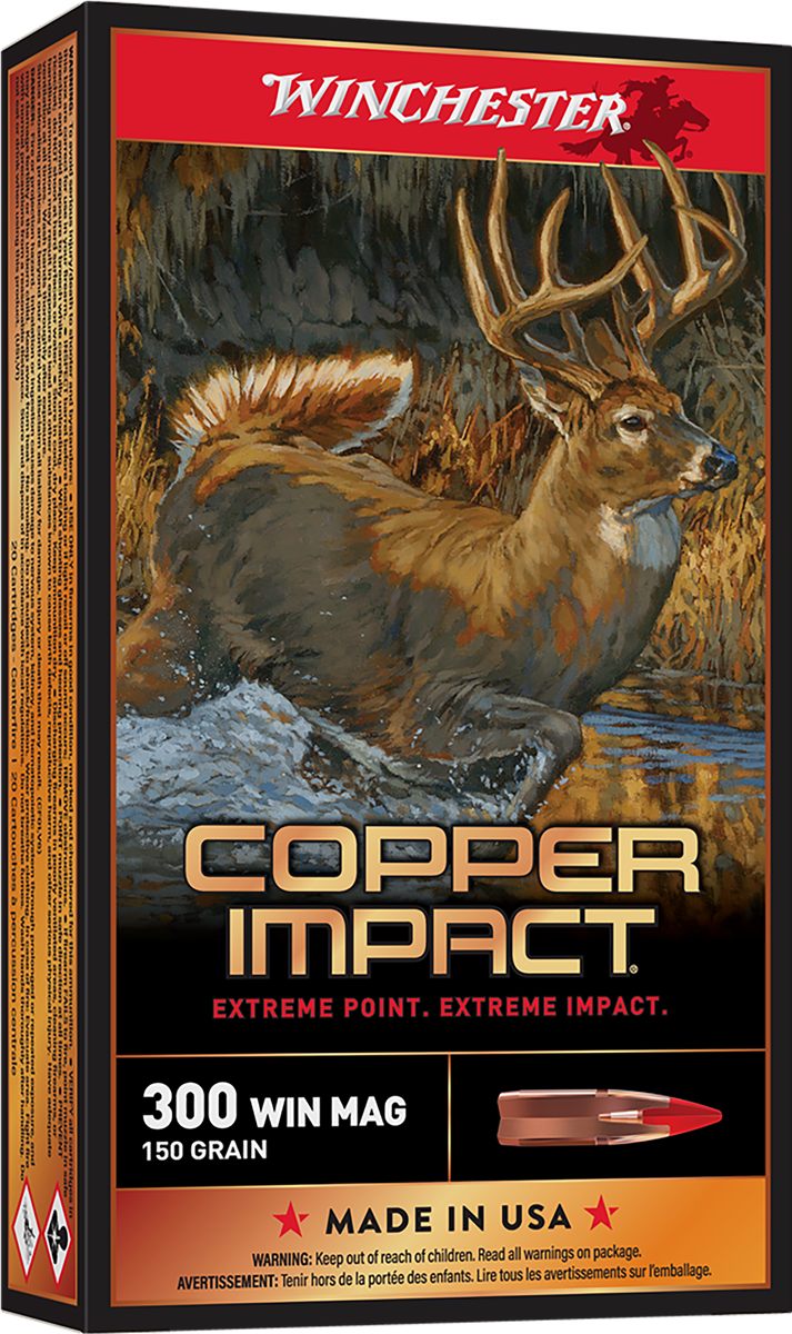 Winchester Ammo X300CLF Copper Impact 300 WinMag 150gr Extreme Point Lead F