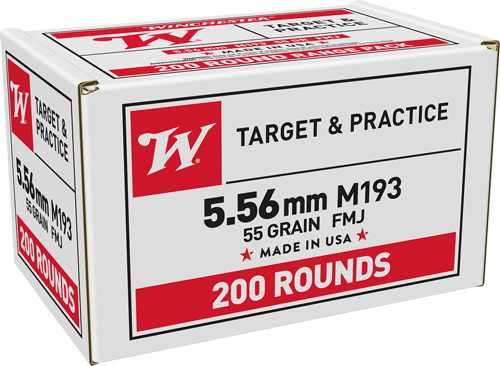 Winchester Ammunition USA 5.56X45 55GR FMJ 800RD Case LOT