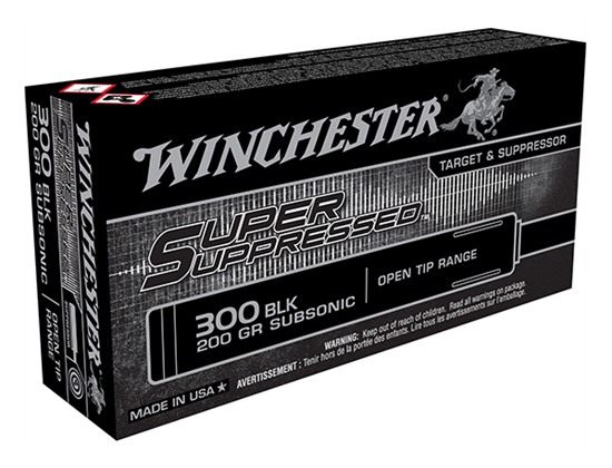 Winchester Ammunition Ammo SUP300BLK Super Suppressed 300 Blackout 200gr Op view 2