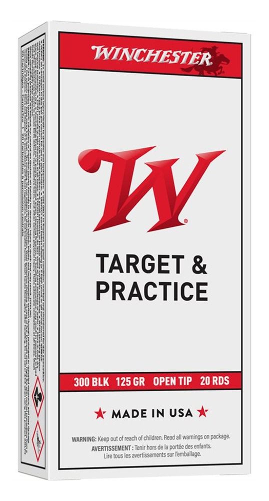 Winchester Ammunition Ammo USA300BLK 300 Blackout 125gr Open Tip Range 20 P view 2