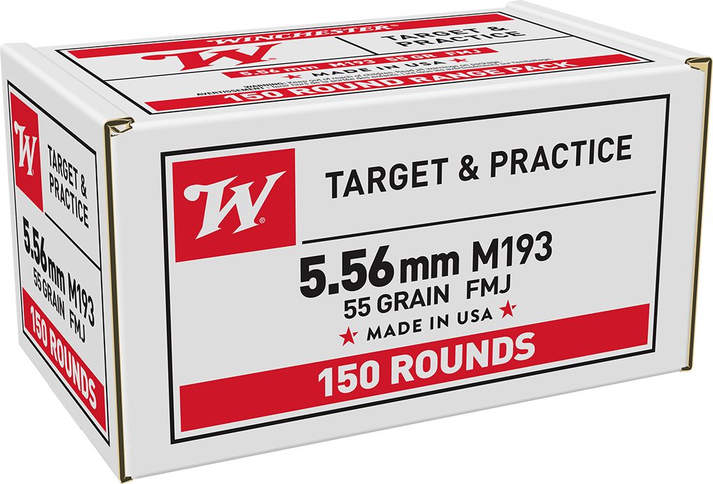 Winchester Ammunition Ammo WM193150 USA M193 5.56x45mmNATO 55gr Full Metal view 3