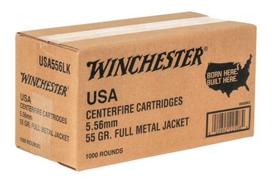 Winchester Ammunition Ammo WM1931000 USA M193 5.56x45mmNATO 55gr Full Metal view 4