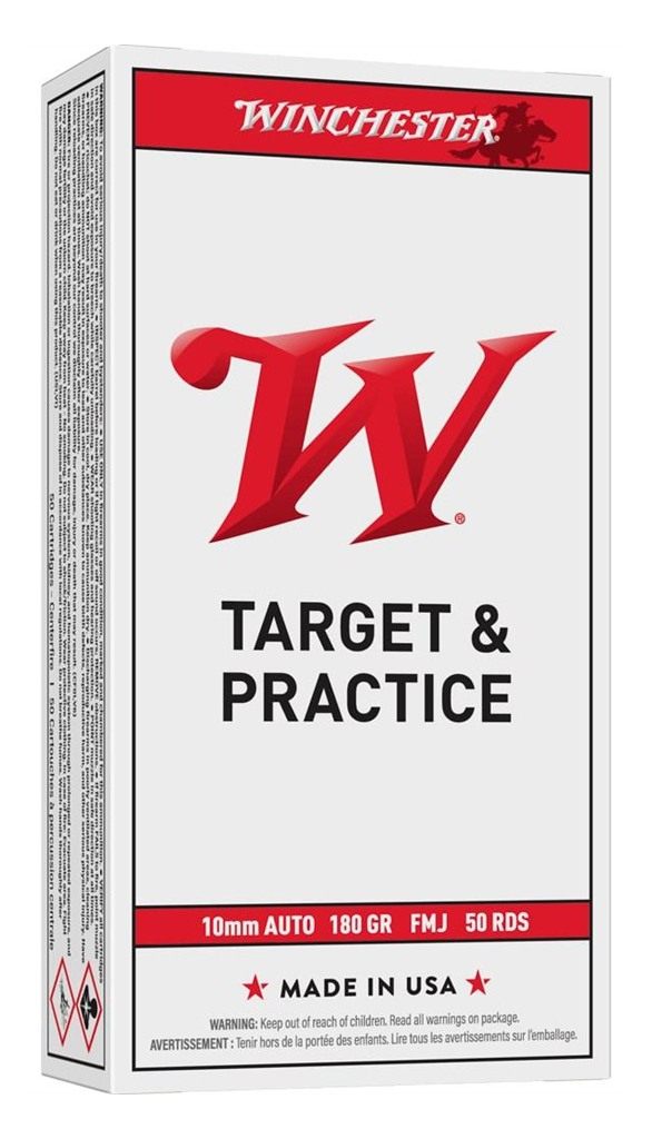 Winchester Ammunition Ammo USA10MM 10mmAuto 180gr Full Metal Jacket Flat No view 2