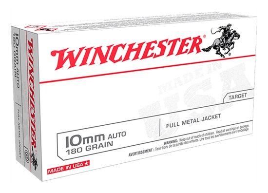 Winchester Ammunition Ammo USA10MM 10mmAuto 180gr Full Metal Jacket Flat No view 4