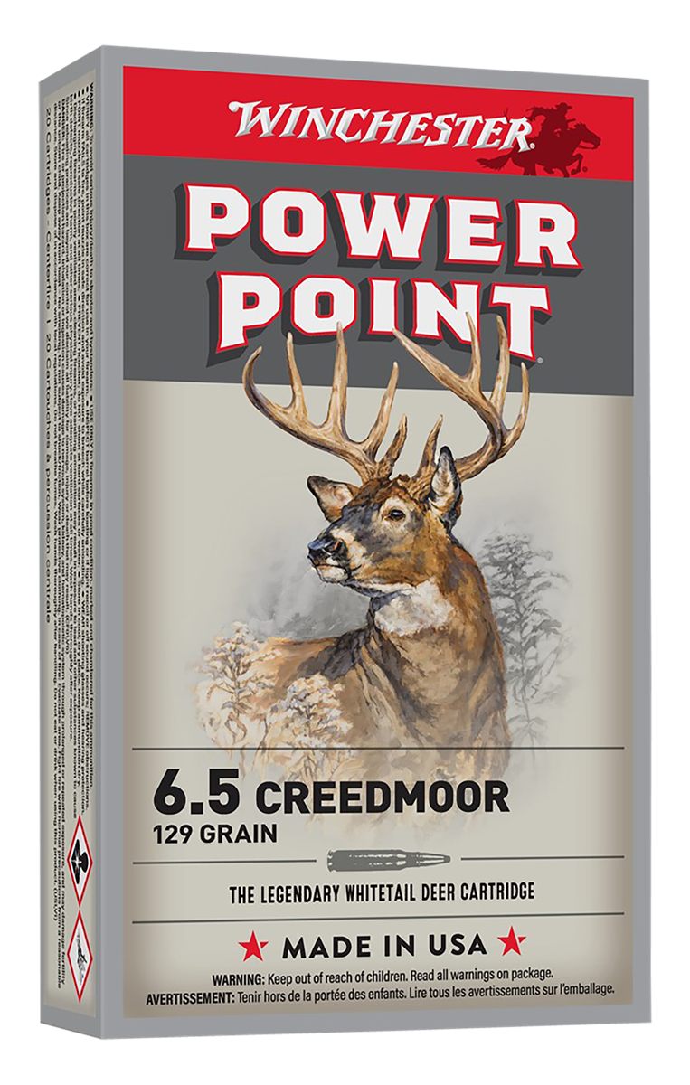 Winchester Ammo Super X Rifle Ammunition 6.5 Creedmoor 129 gr. PSP 2820 fps