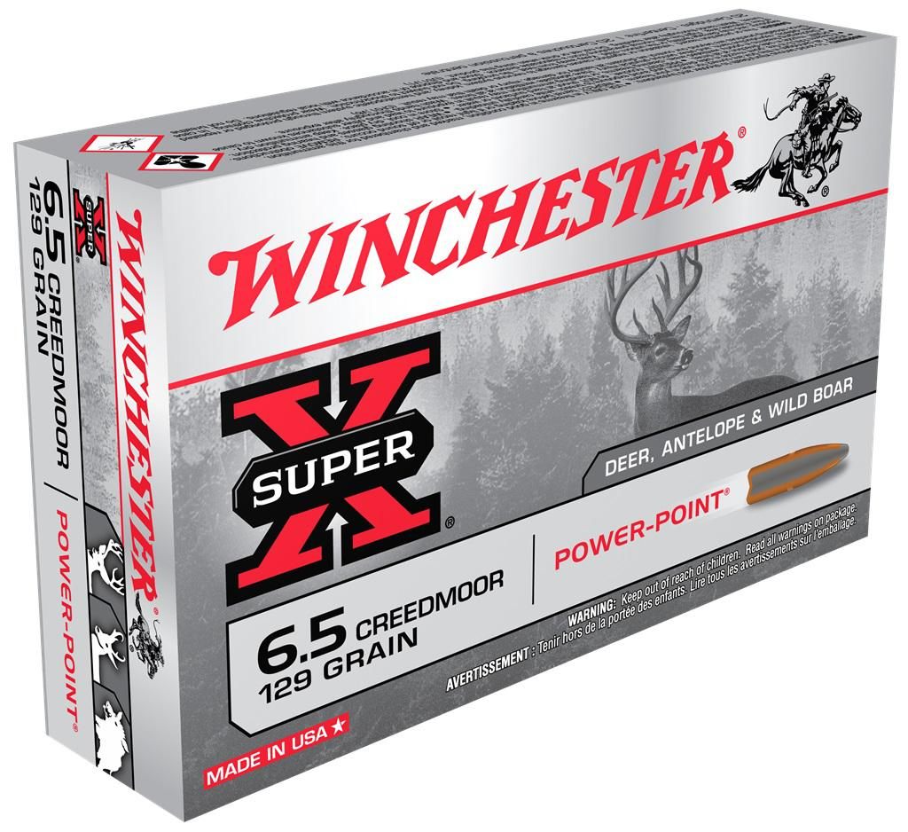 Winchester Ammo Super X Rifle Ammunition 6.5 Creedmoor 129 gr. PSP 2820 fps view 2