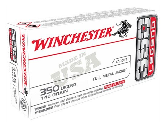 Winchester Ammunition Ammo USA3501 350 Legend 145gr Full Metal Jacket 20 Pe view 2