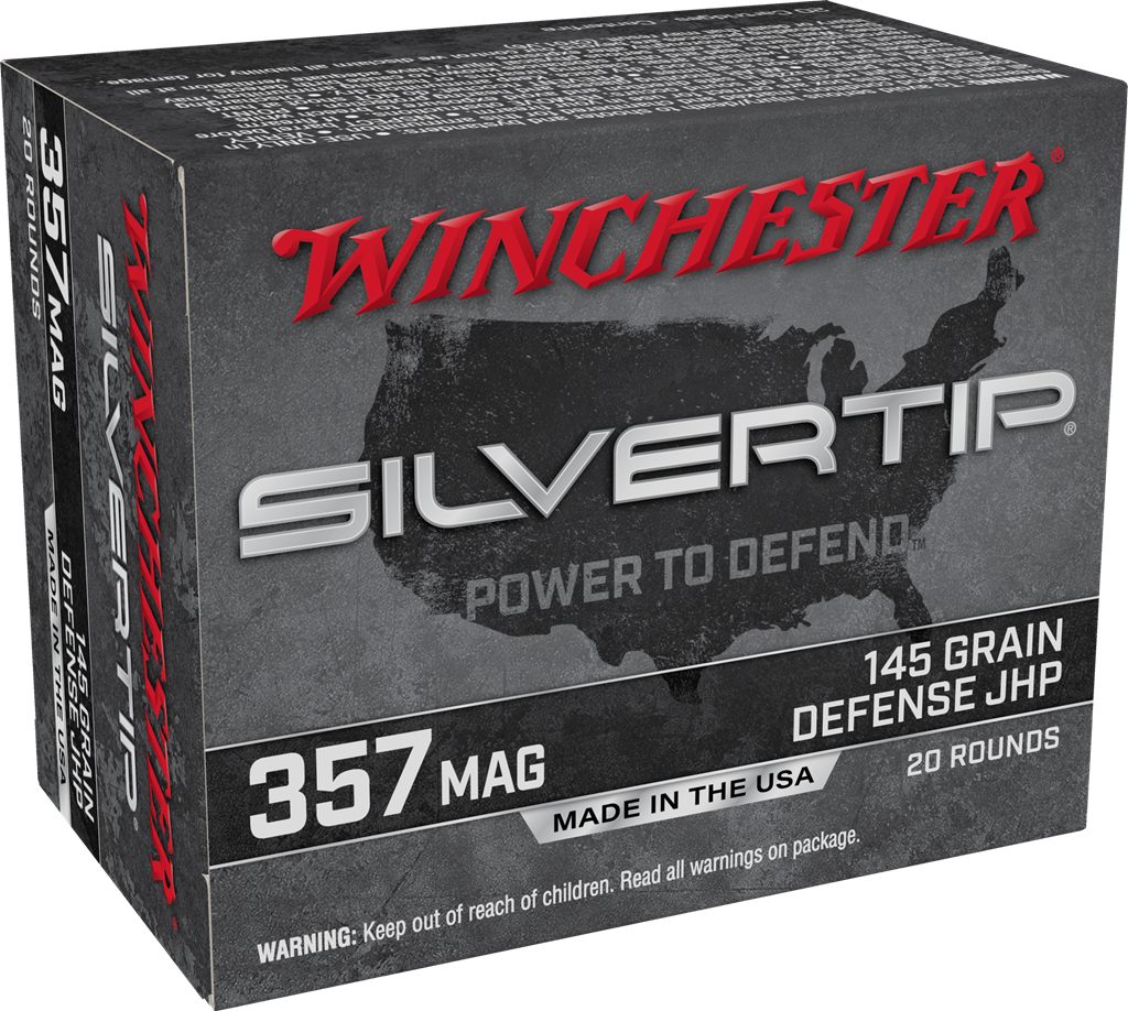 Winchester Ammunition Ammo W357ST Silvertip 357 Mag 145gr Jacket Hollow Poi