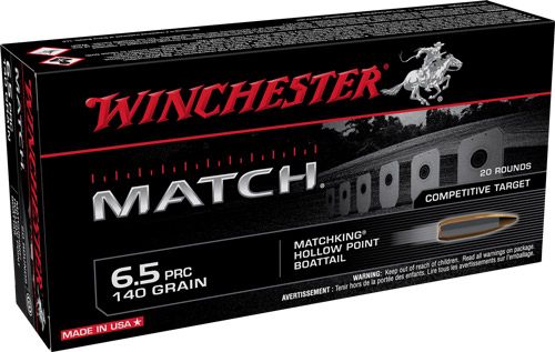 Winchester Ammunition Ammo S65PM Match 6.5PRC 140gr Sierra BTHP 20 Per Box/ view 3