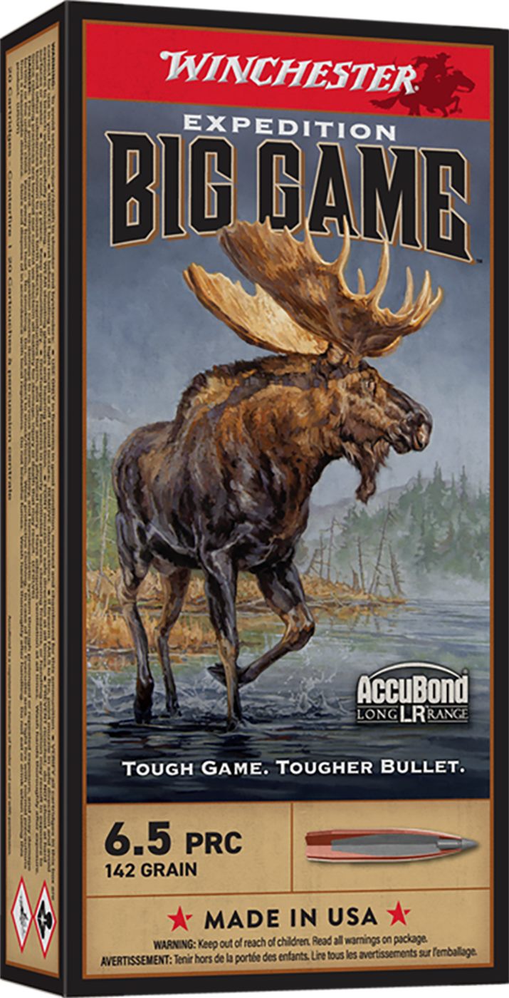 Winchester Ammunition Ammo S65PLR Expedition Big Game Long Range 6.5PRC 142