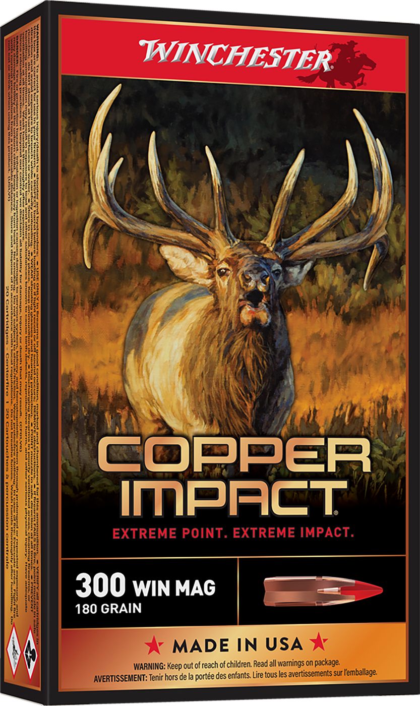 Winchester Ammo X300CLF2 Copper Impact 300 WinMag 180gr Extreme Point Lead