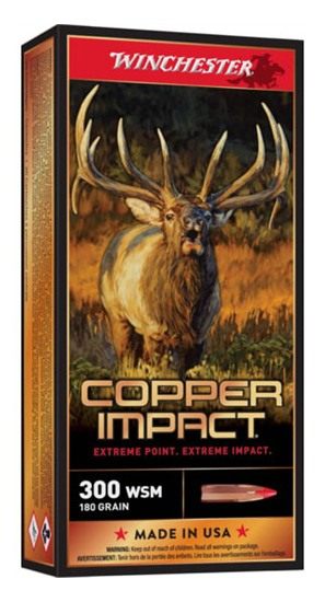 Winchester Ammunition Ammo X300SCLF2 Copper Impact 300WSM 180gr Extreme Poi view 2