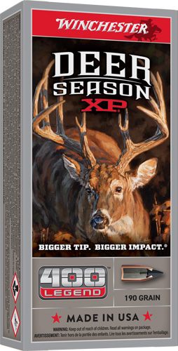 Winchester Ammo X400DS Deer Season XP 400 Legend 190gr 20 Per Box/10 Case view 2