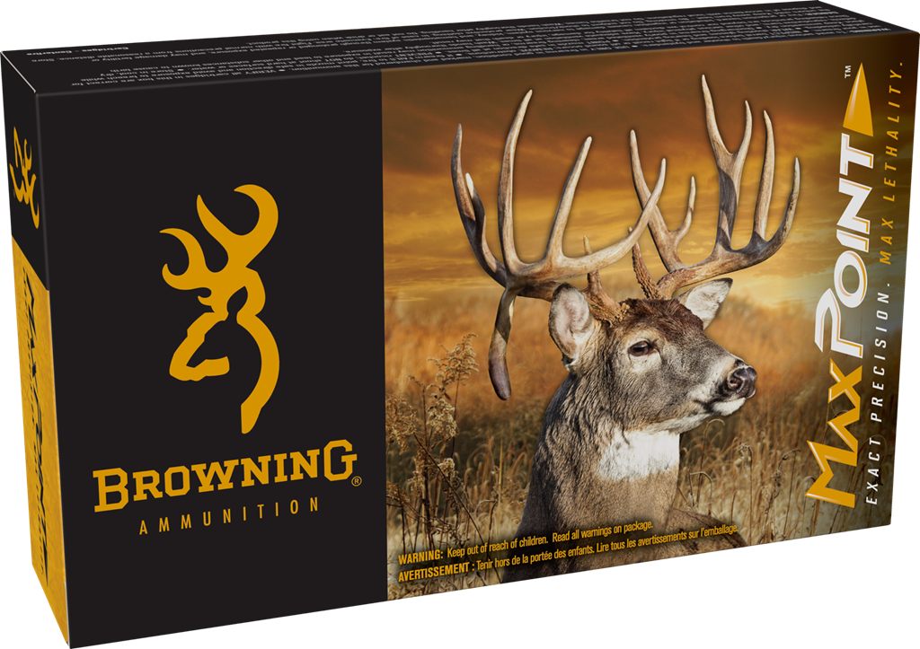 Browning Ammunition Ammo B192102432 Max Point 243 Win 95gr 20 Per Box/10 Ca