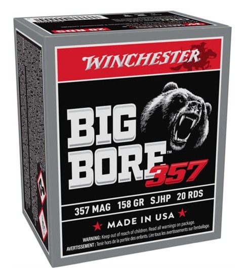 Winchester Ammunition Ammo X357MBB Big Bore 357 Mag 158gr Semi Jacketed Hol view 2