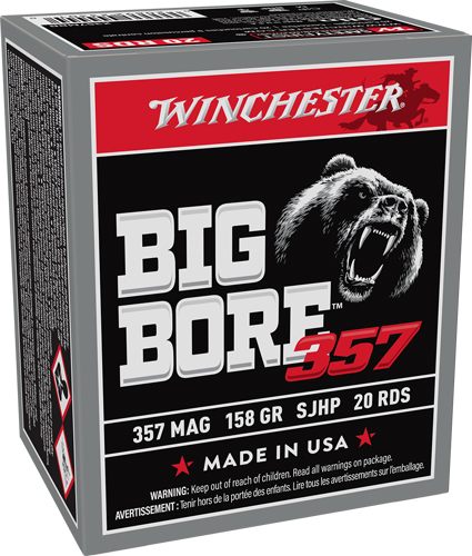 Winchester Ammunition Ammo X357MBB Big Bore 357 Mag 158gr Semi Jacketed Hol view 3