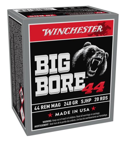 Winchester Ammunition Ammo X44MBB Big Bore 44 RemMag 240gr Semi Jacketed Ho view 3