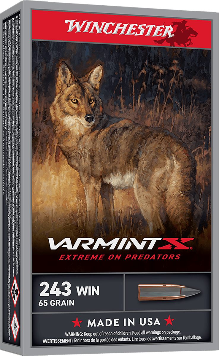 Winchester Ammunition Ammo X243PXP Varmint X 243 65gr Extreme Point 20 Per