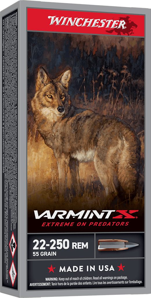 Winchester Ammunition Ammo X22250PXP Varmint X 22-250 Rem 55gr Extreme Poin view 2