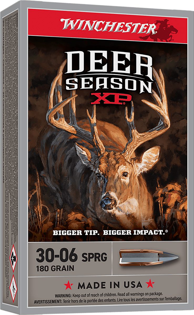 Winchester Ammunition Ammo X3006DS2 Deer Season XP 30-06 Springfield 180gr