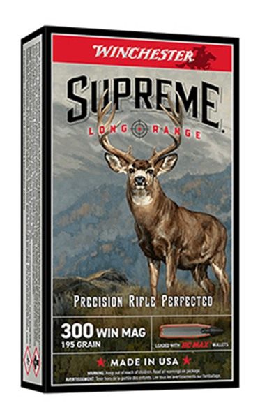 Winchester Ammunition Supreme Long Range Rifle .300 Mag 195gr PT 2900 fps 2 view 4