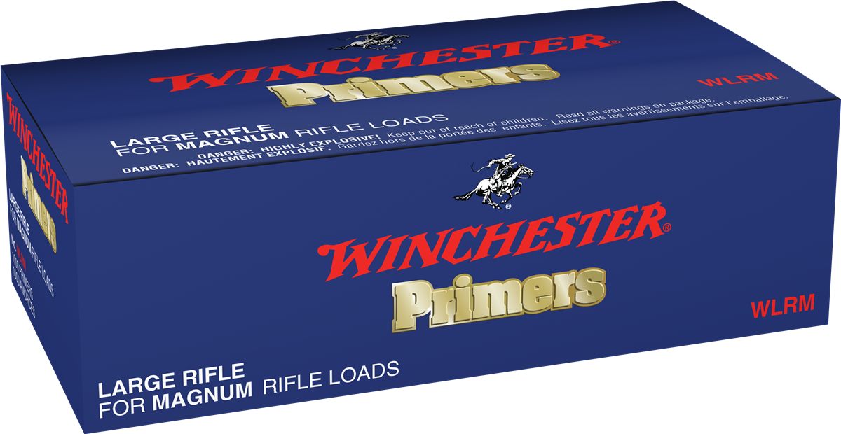 Winchester Ammunition Ammo WLRM Centerfire 8-1/2M - 120 Large Magnum Rifle
