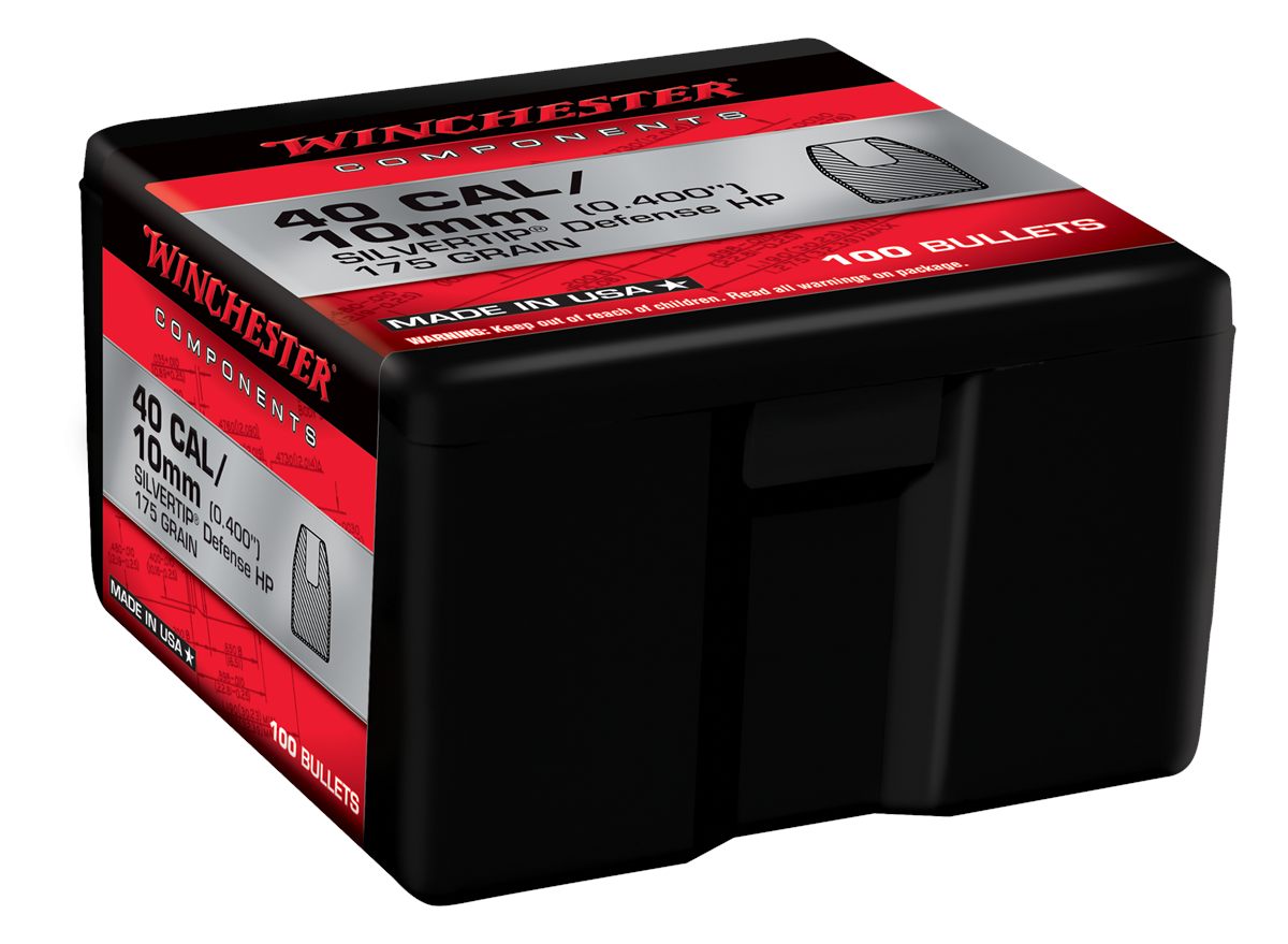 Winchester Ammunition Ammo WB40ST175X Centerfire Handgun Reloading 40S W 17