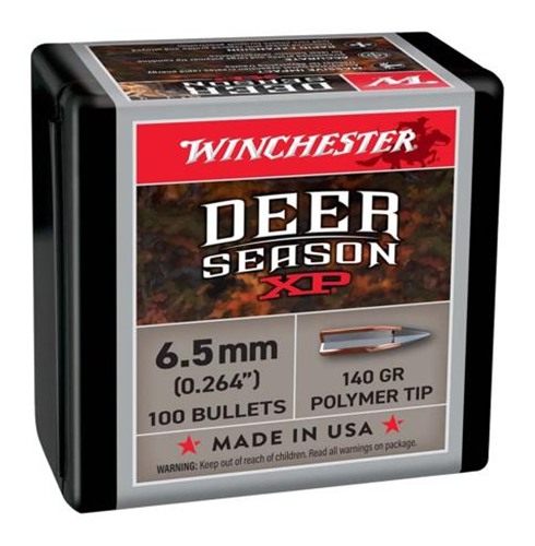 Winchester Bulk Components Deer Season XP Rifle Bullets 6.5mm 125 gr 100/ct