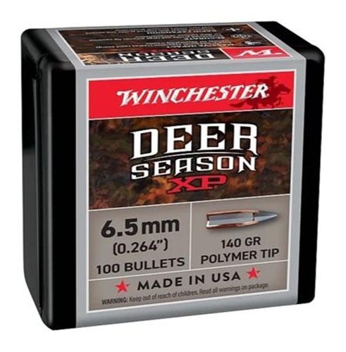 Winchester Bulk Components Dear Season XP Rifle Bulelts 6.5 mm 140 gr 100/c
