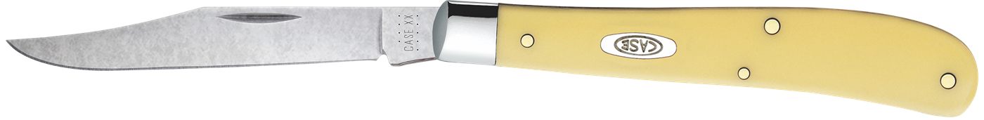 WR Case Sons Cutlery 031 S Trapper Slimline 3.25in Folding Clip Point Plain